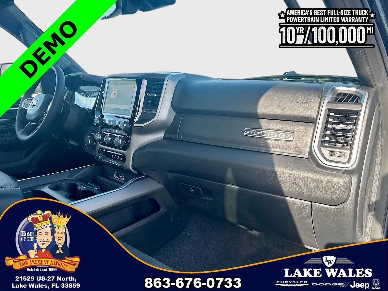 New 2026 Diamond Black Crystal Pearl-Coat Exterior Paint RAM Big Horn/Lone Star image 26