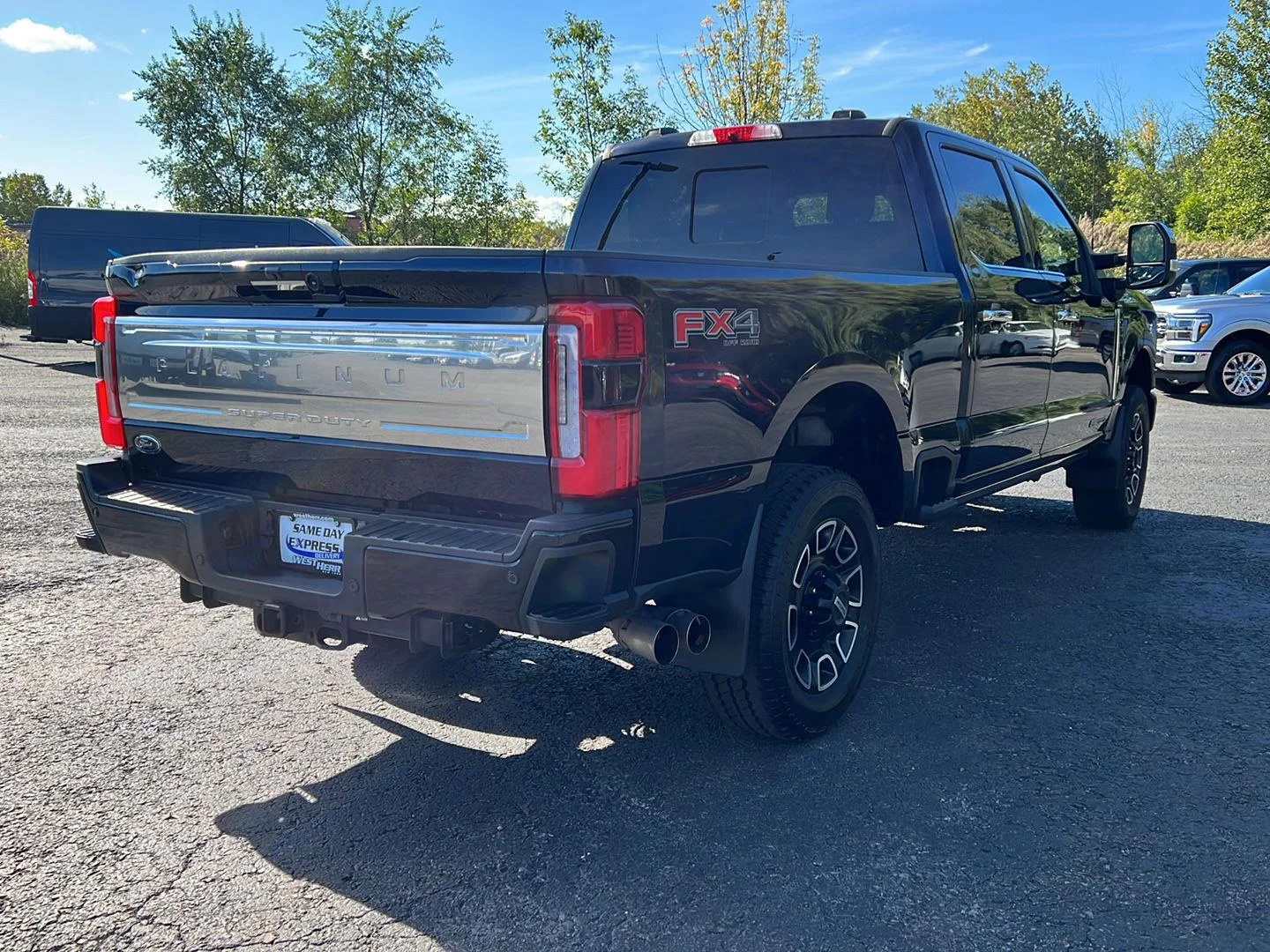 Used 2024 Antimatter Blue Ford Platinum image 26