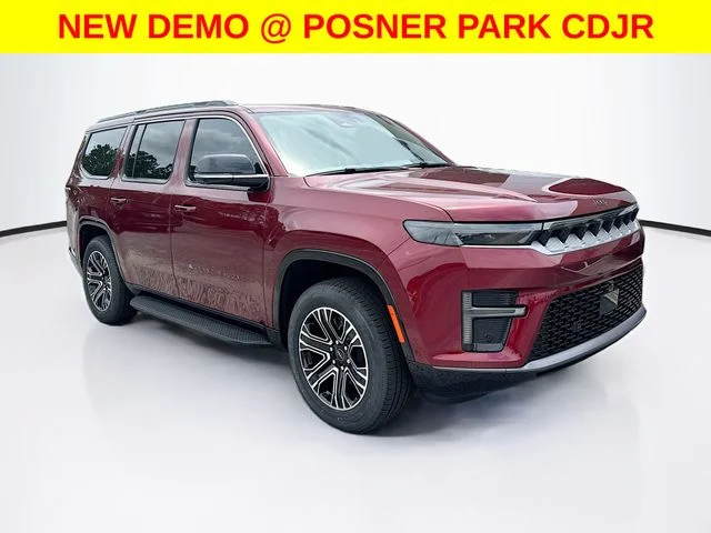New 2026 Velvet Red Pearl-Coat Exterior Paint Jeep Grand Wagoneer image 1