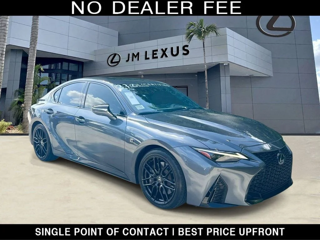 Certified Used 2023 CLOUDBURST GRAY Lexus 500 F SPORT Performance Premium image 1