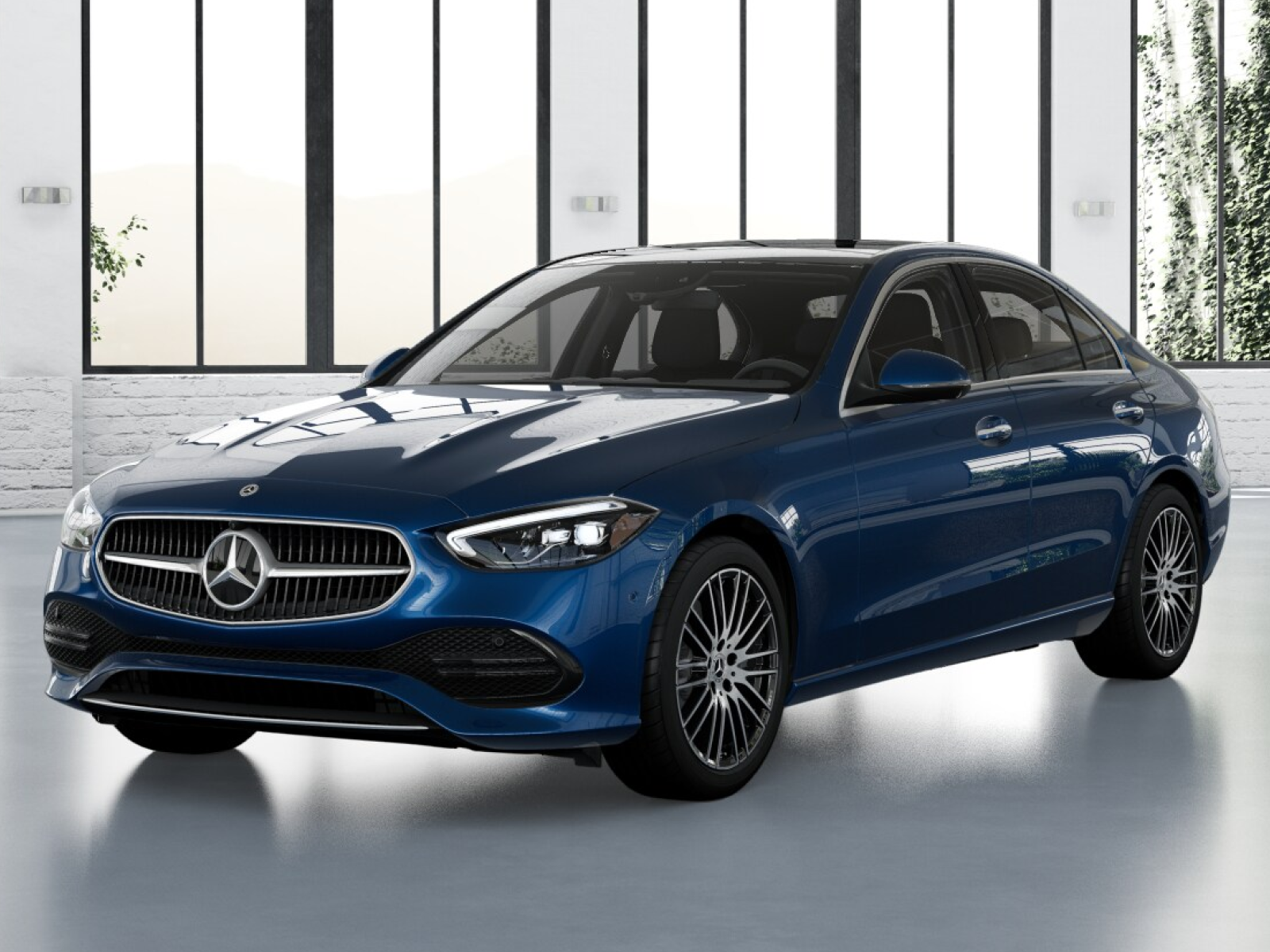 New 2026 Starling Blue Metallic Mercedes-Benz C 300 image 1
