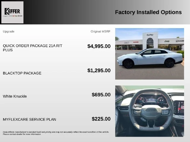 New 2026 White Dodge R/T Plus image 3