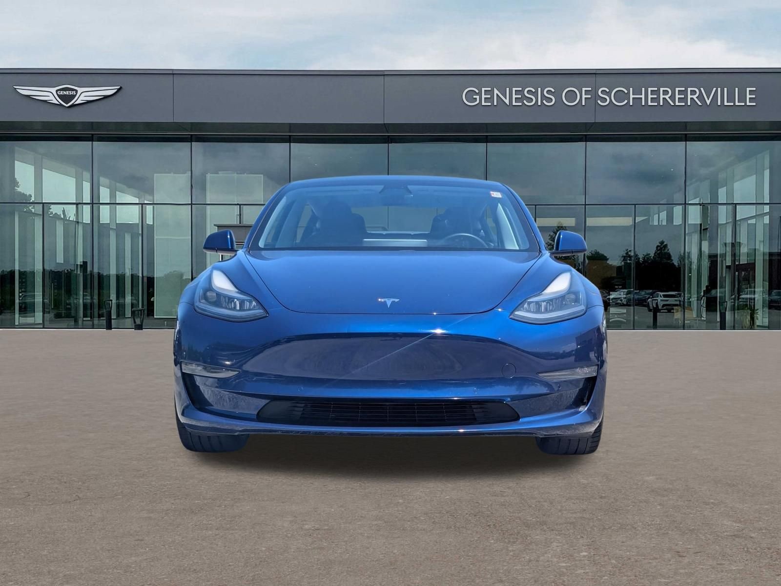 Used 2021 Blue Tesla Performance image 3
