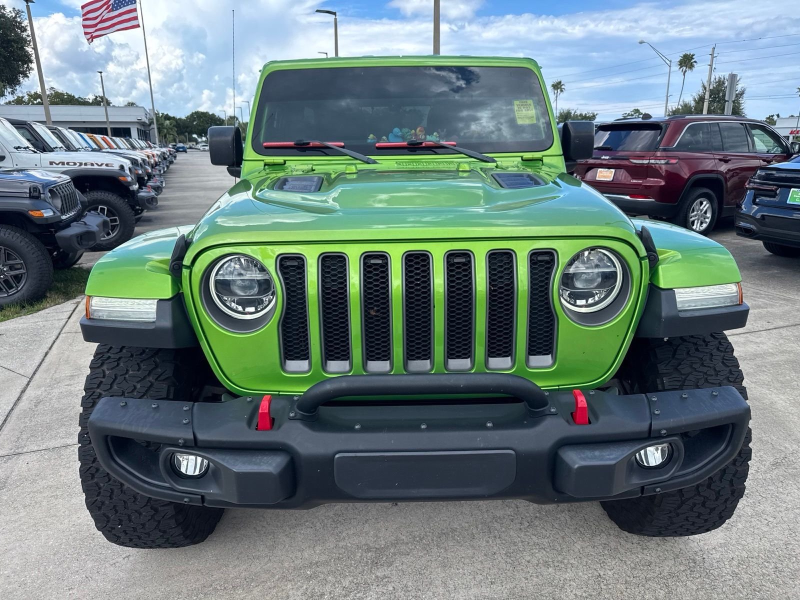 Used 2020 Green Jeep Unlimited Rubicon image 8