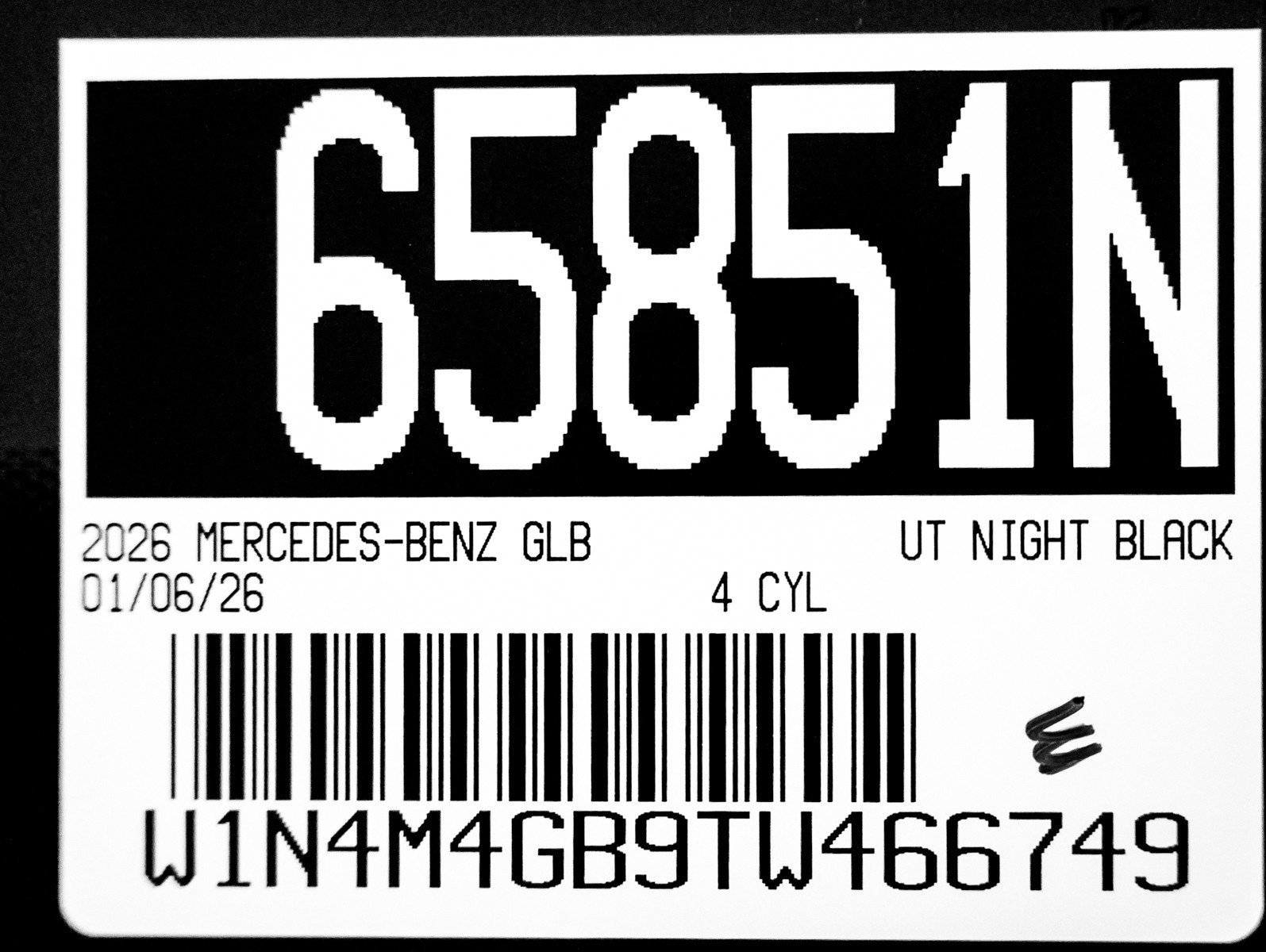 New 2026 Night Black Mercedes-Benz GLB 250 image 26