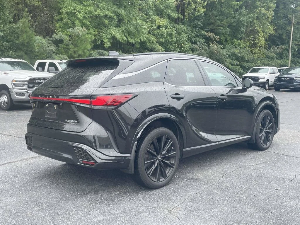 Used 2024 Black Lexus 500h F SPORT Performance image 8
