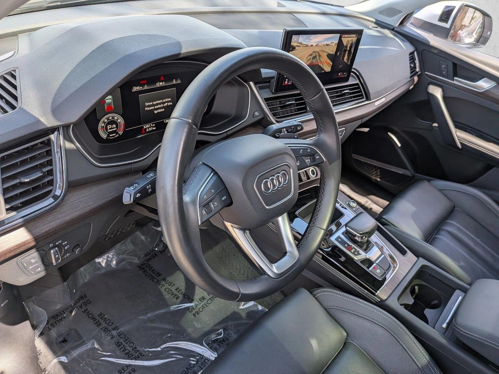 Used 2021 Glacier White Metallic Audi Premium Plus image 10
