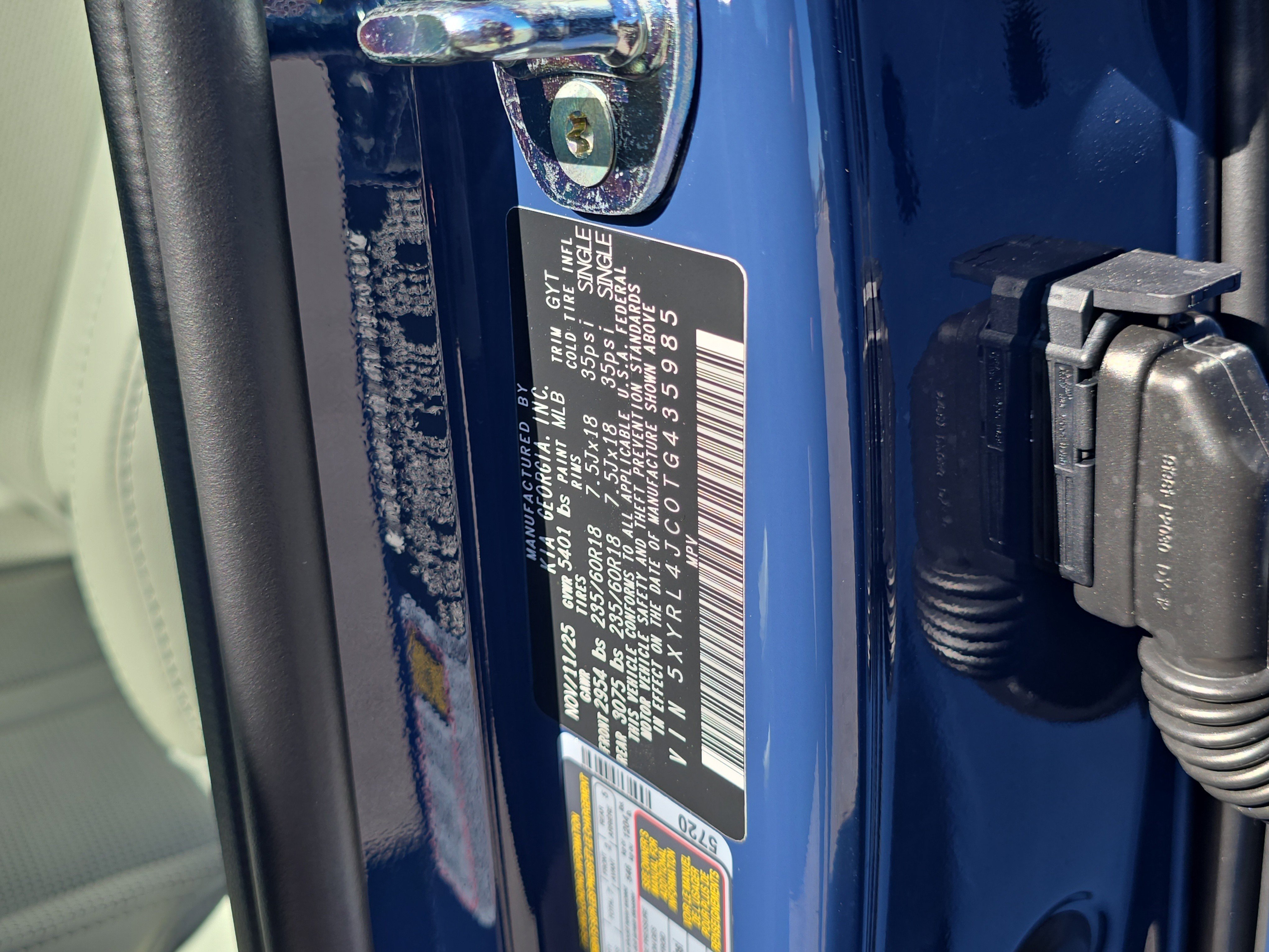 New 2026 Midnight Lake Blue Kia S image 38