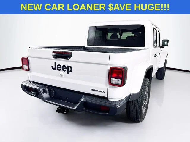 New 2026 Bright White Clear-Coat Exterior Paint Jeep Sahara image 7