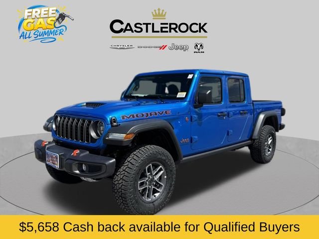 New 2026 Hydro Blue Pearl-Coat Exterior Paint Jeep Mojave image 1