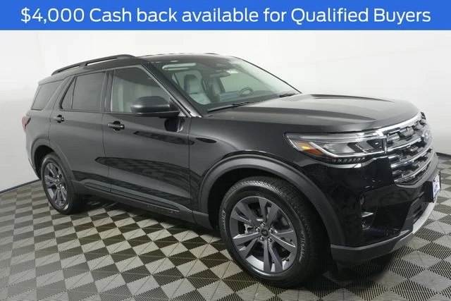 New 2026 Agate Black Metallic Ford Active image 2