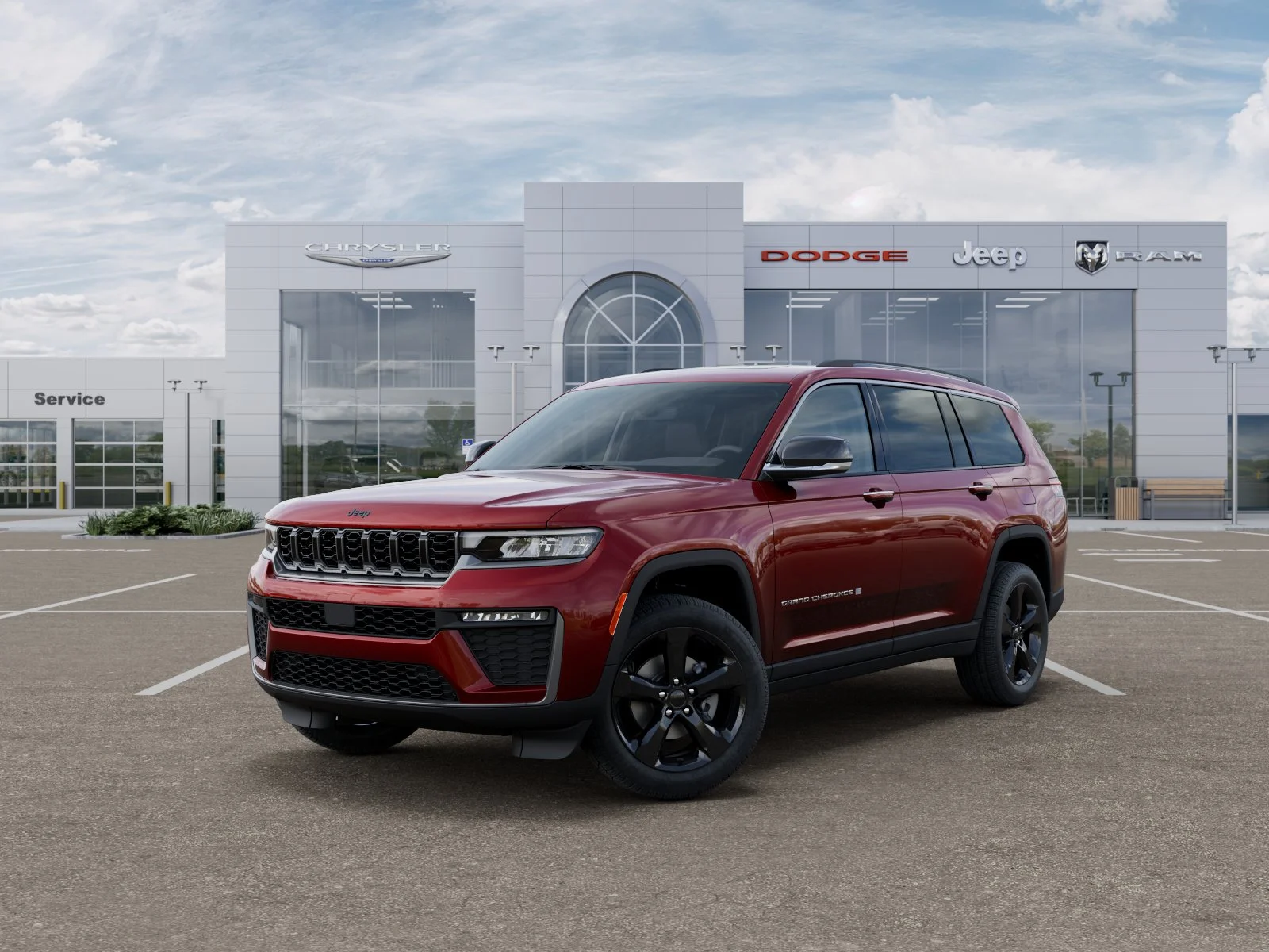 New 2026 Velvet Red Pearl-Coat Exterior Paint Jeep Limited image 38