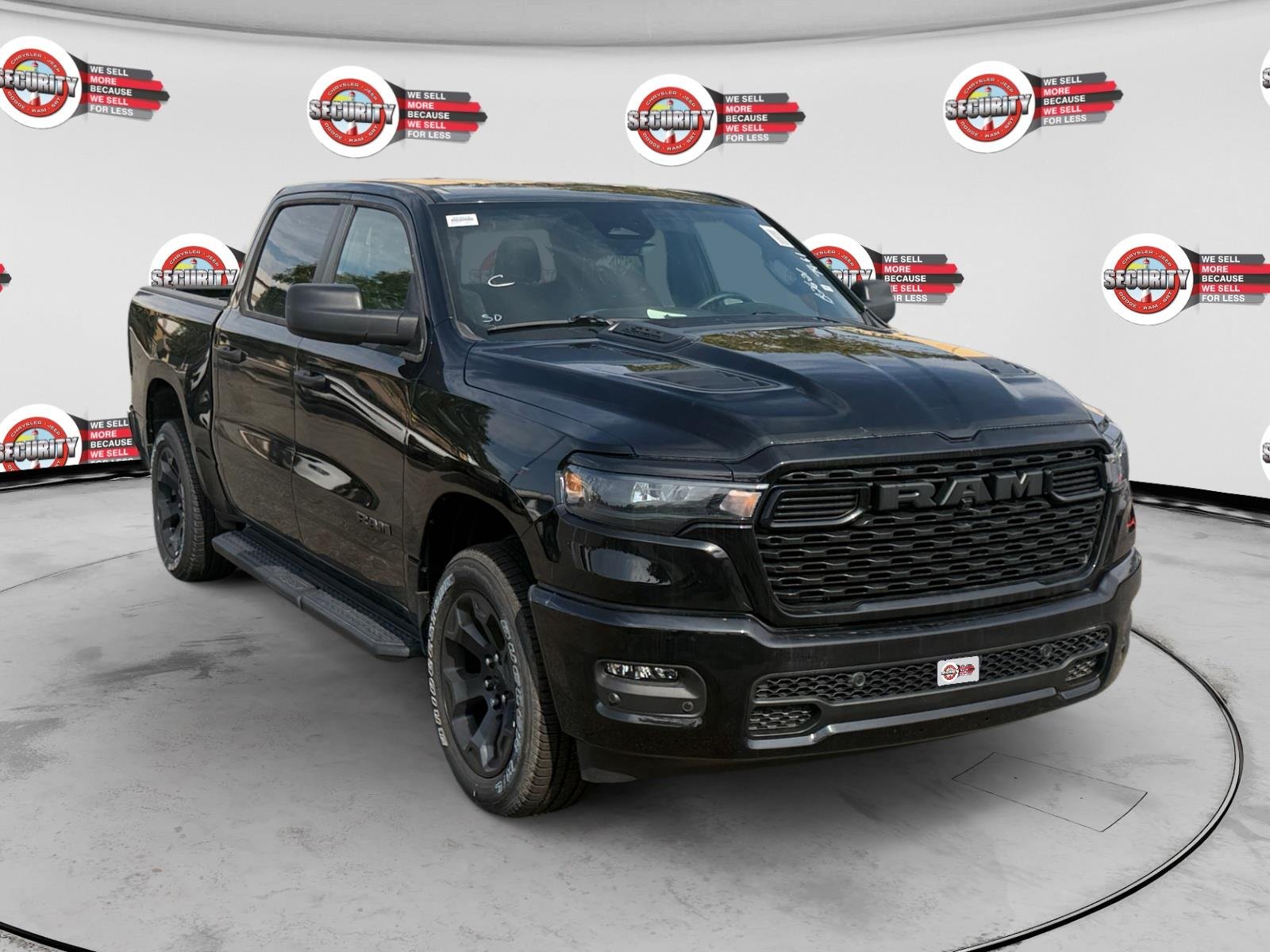 New 2026 Diamond Black Crystal Pearl-Coat Exterior Paint RAM  image 17