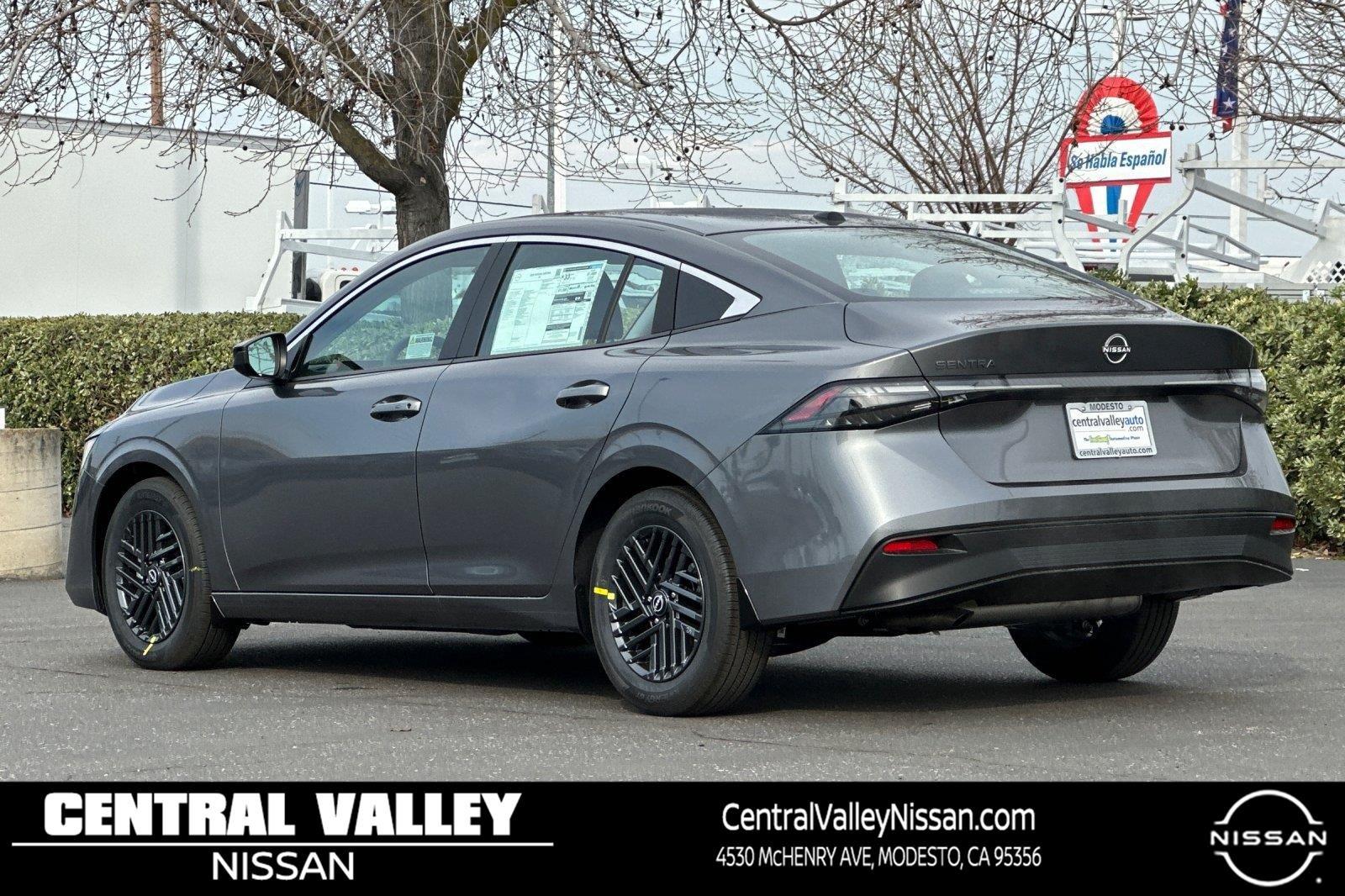 New 2026 Gun Metallic Nissan SV image 6