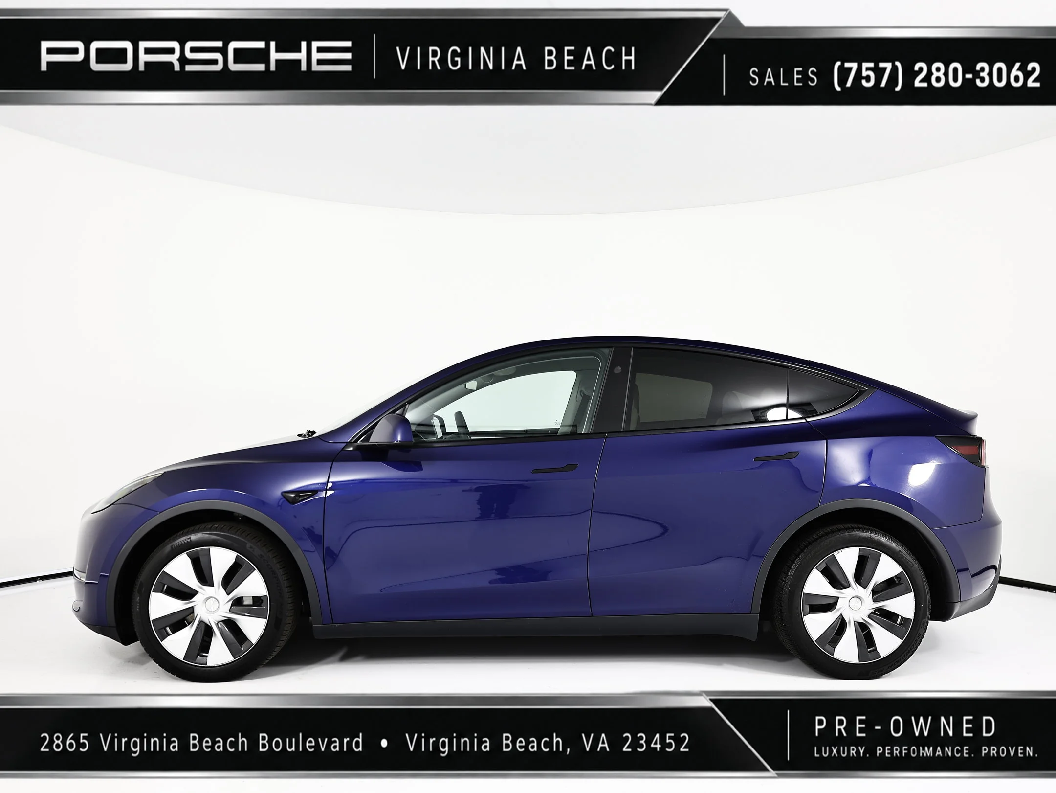 Used 2023 Tesla Model Y Long Range with VIN 7SAYGDEE2PF799708 for sale in Virginia Beach, VA