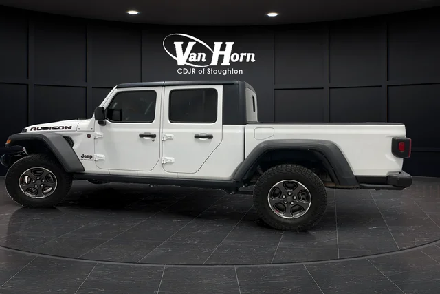 Used 2022 Bright White Clearcoat Jeep Rubicon image 4