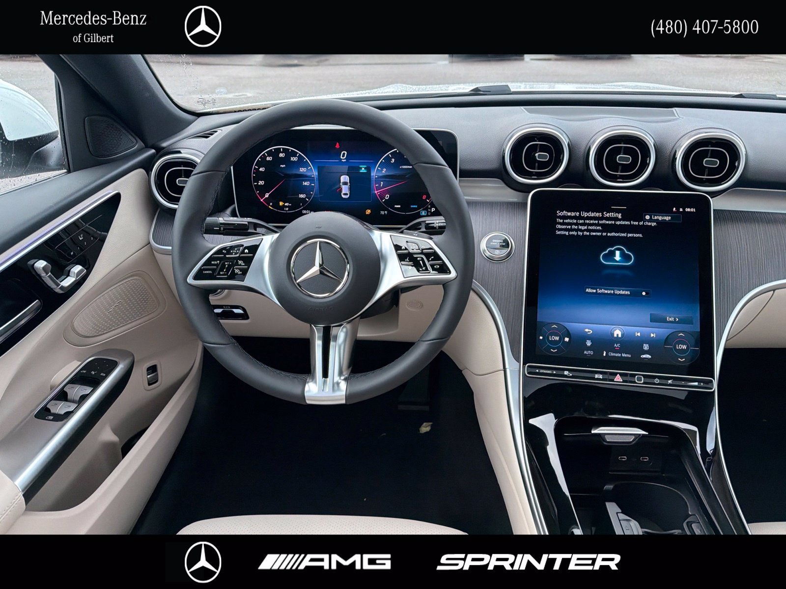 New 2026 Polar White Mercedes-Benz C 300 image 22