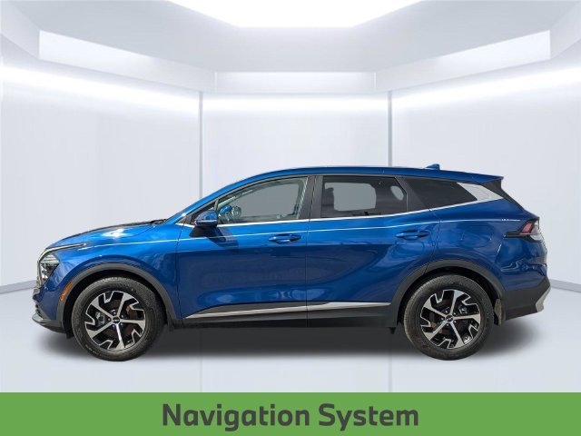 Used 2024 Blue Kia EX image 2