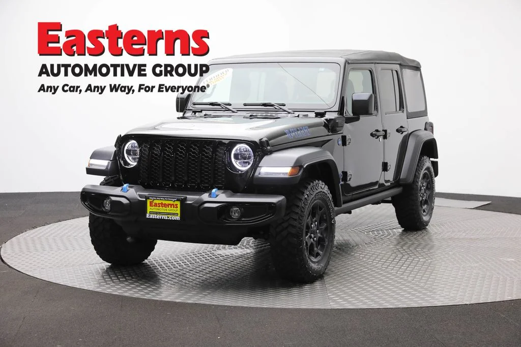 Used 2023 Black Jeep Willys 4xe image 1