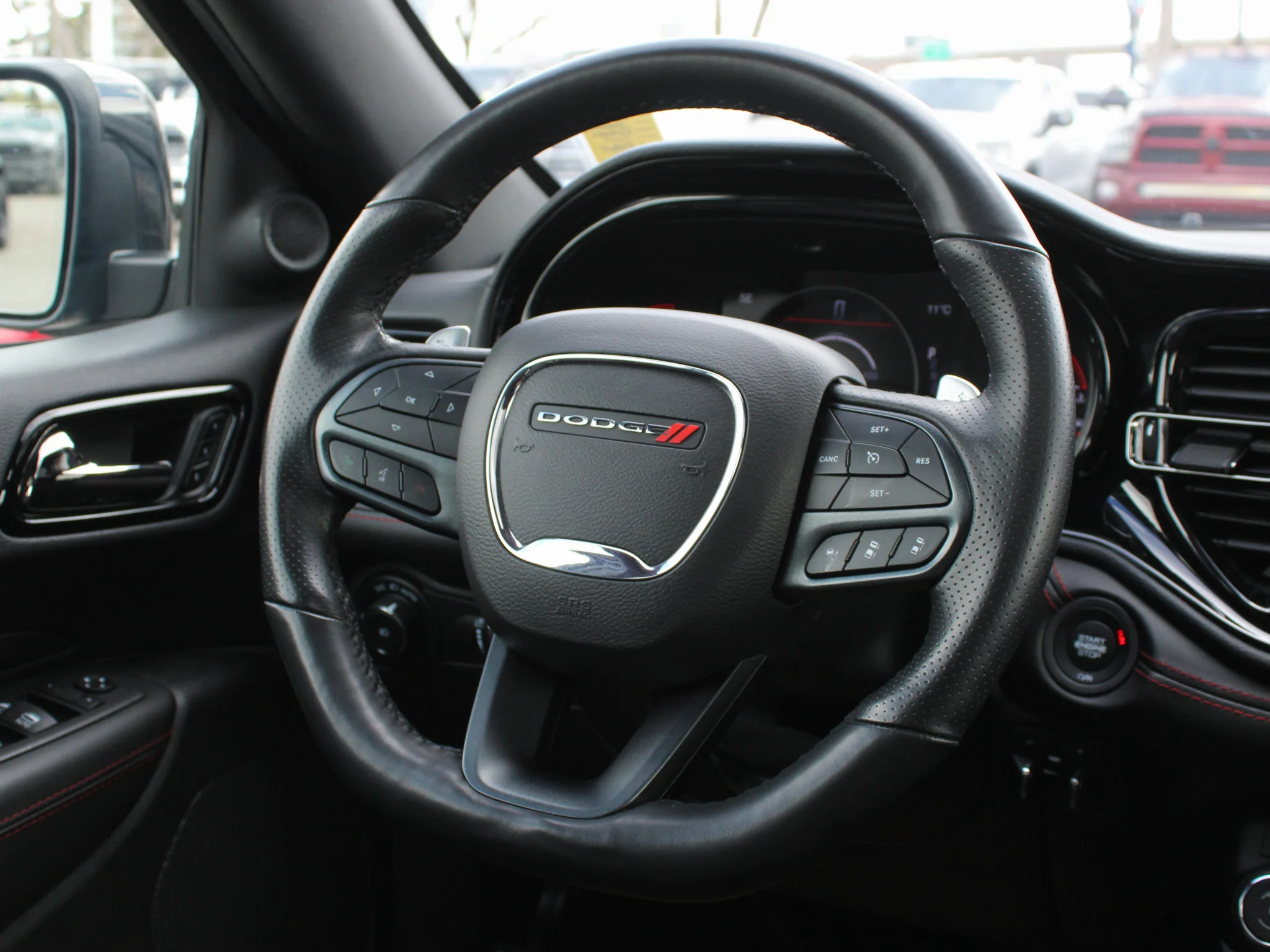 Certified Used 2023 Grey Dodge R/T * No Accidents | HEMI V8 | Nappa Heated/Vented Leather | Adaptive Cruise | Apple CarPlay image 6