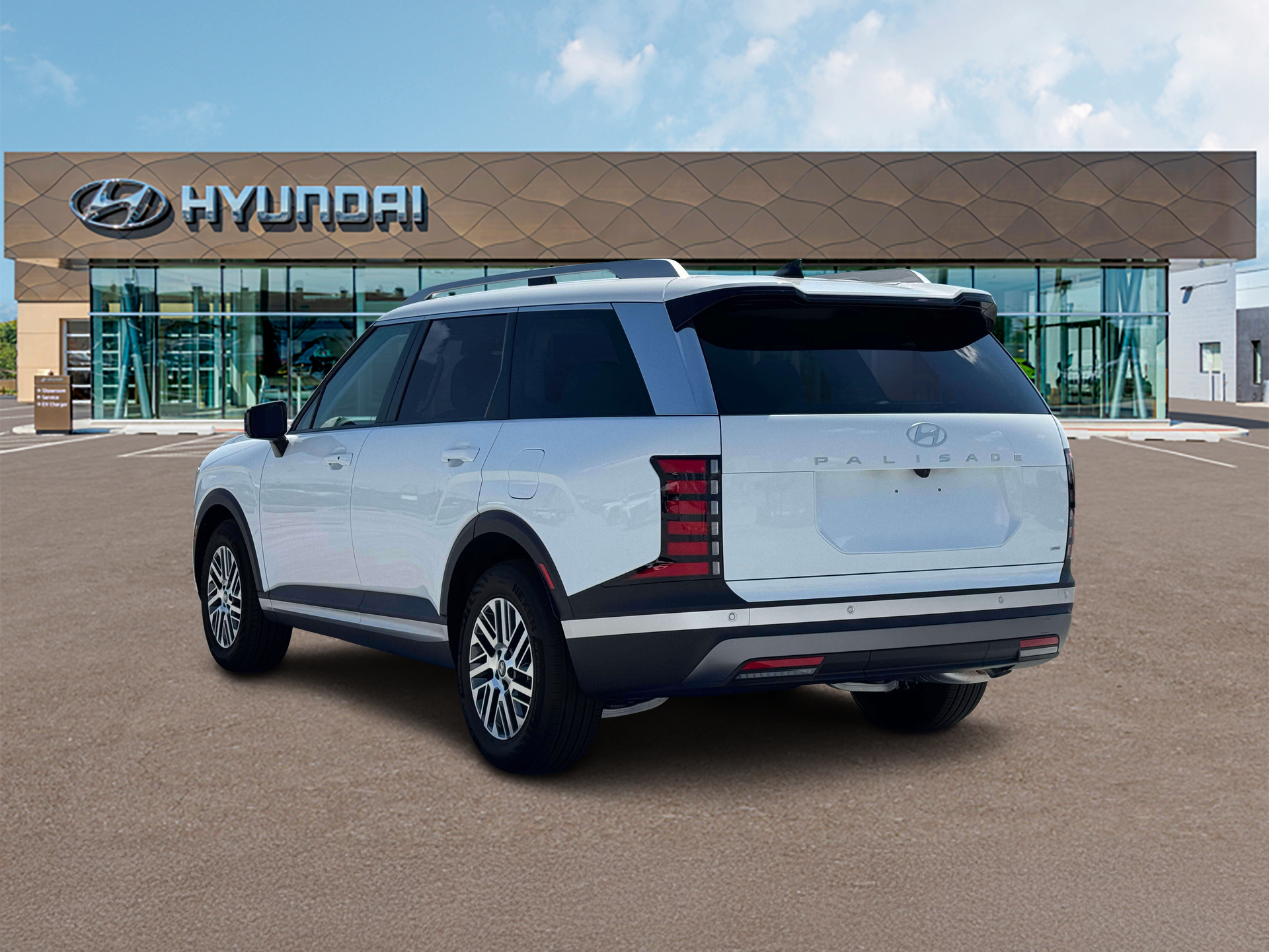 New 2027 White Hyundai SEL AWD image 5