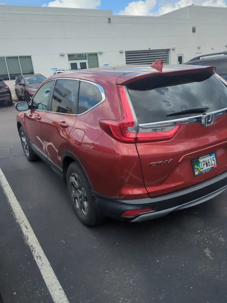 Used 2018 Red Honda EX-L image 4