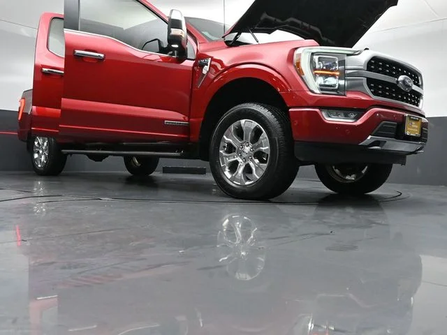 Certified Used 2021 Red Ford Platinum image 53