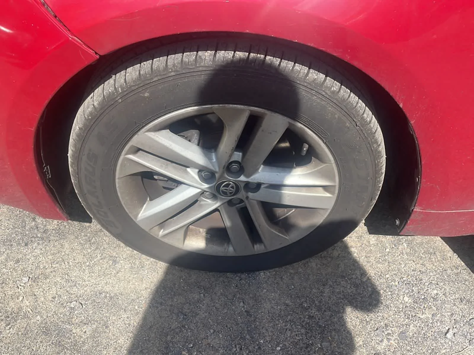 Certified Used 2021 Supersonic Red Toyota SE image 24