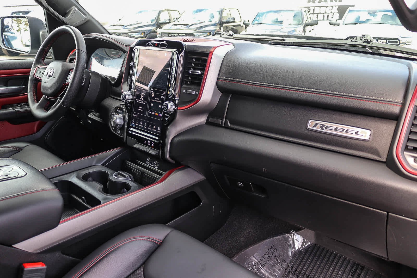 Used 2025 Bright White Clearcoat Ram Rebel image 15