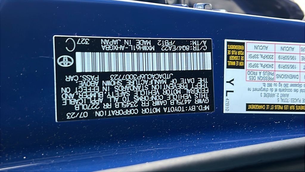 Certified Used 2023 Blue Toyota XSE image 23