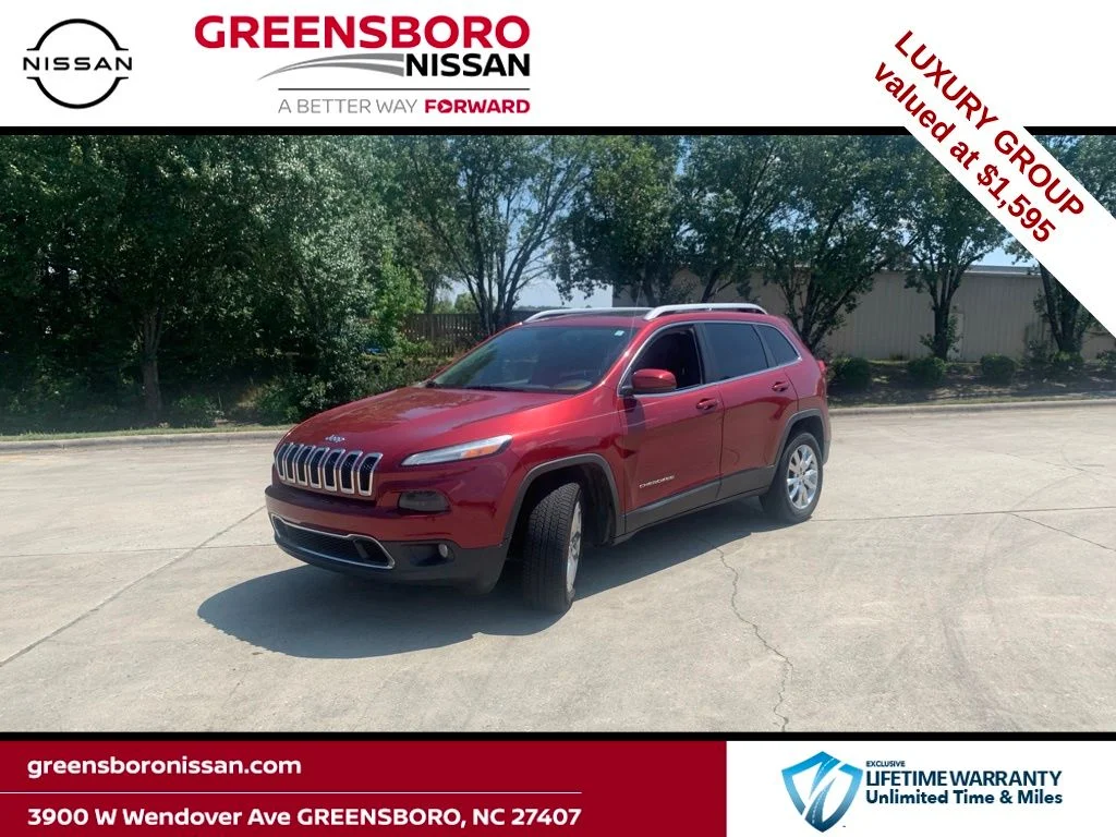 Used 2014 Red Jeep Limited image 1
