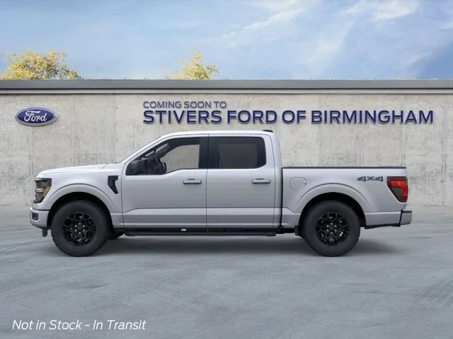 New 2026 Iconic Silver Metallic Ford XLT image 4