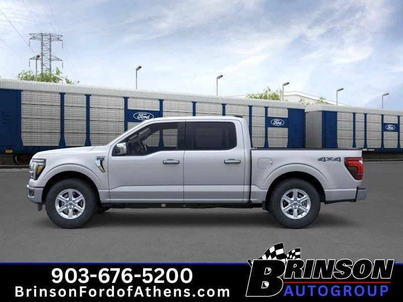 New 2026 Iconic Silver Metallic Ford Lariat® image 3