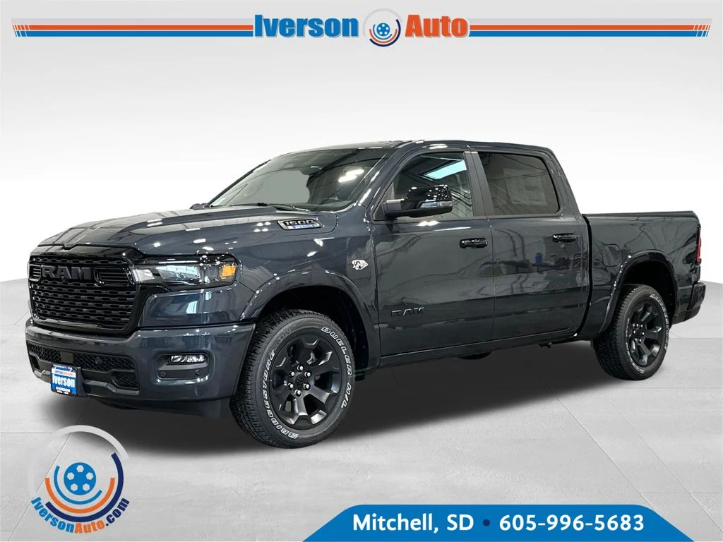 New 2026 Forged Blue Metallic Exterior Paint RAM Big Horn/Lone Star image 3