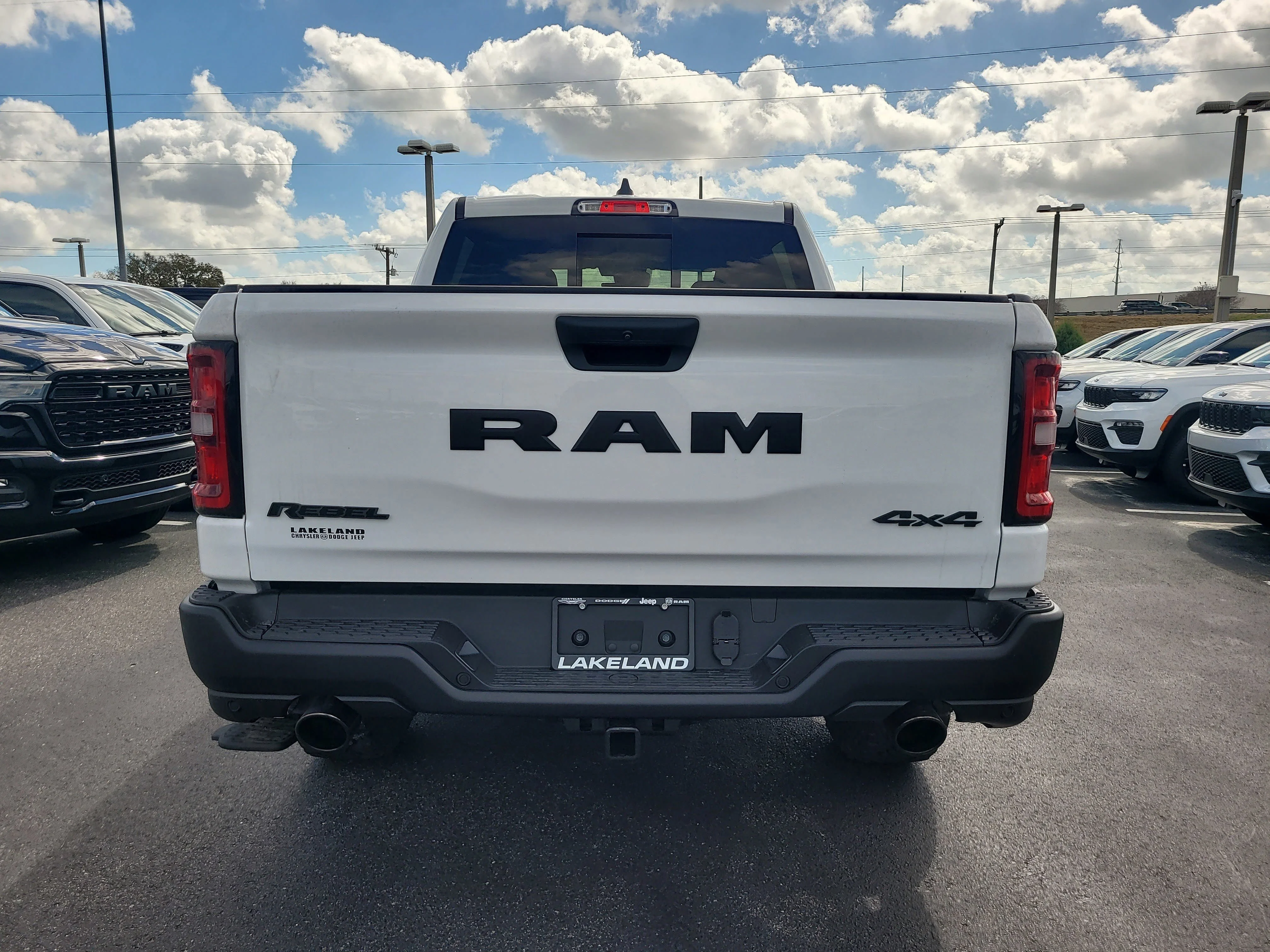 New 2026 Bright White Clearcoat Ram Rebel image 7