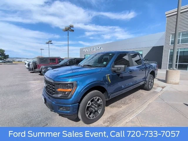 Used 2024 Blue Ford STX image 1