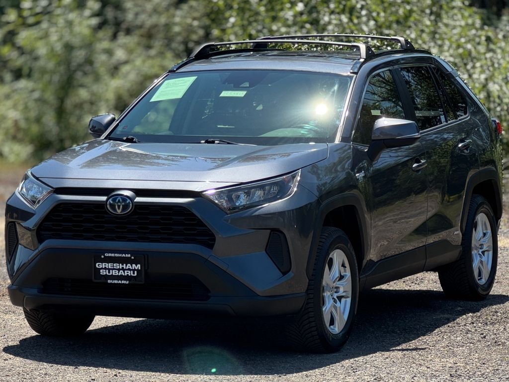 Used 2020 Magnetic Gray Metallic Toyota LE image 3