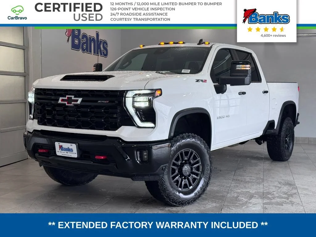 Certified Used 2024 Summit White Chevrolet ZR2 image 1