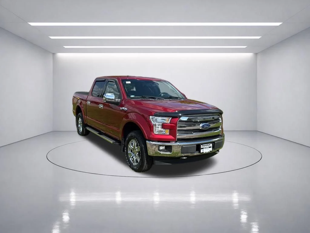 Used 2017 Ruby Red Metallic Tinted Clearcoat Ford Lariat image 9