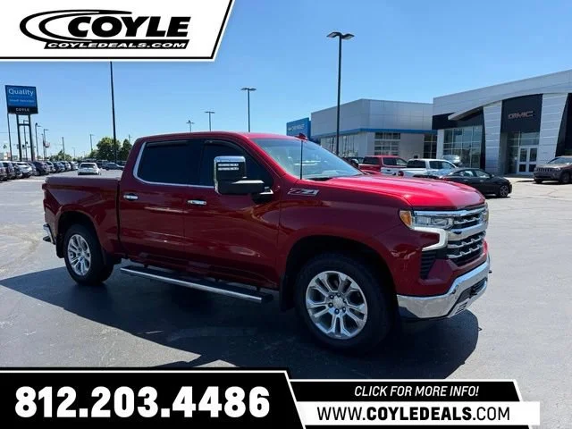 Used 2024 Radiant Red Tintcoat Chevrolet LTZ image 1