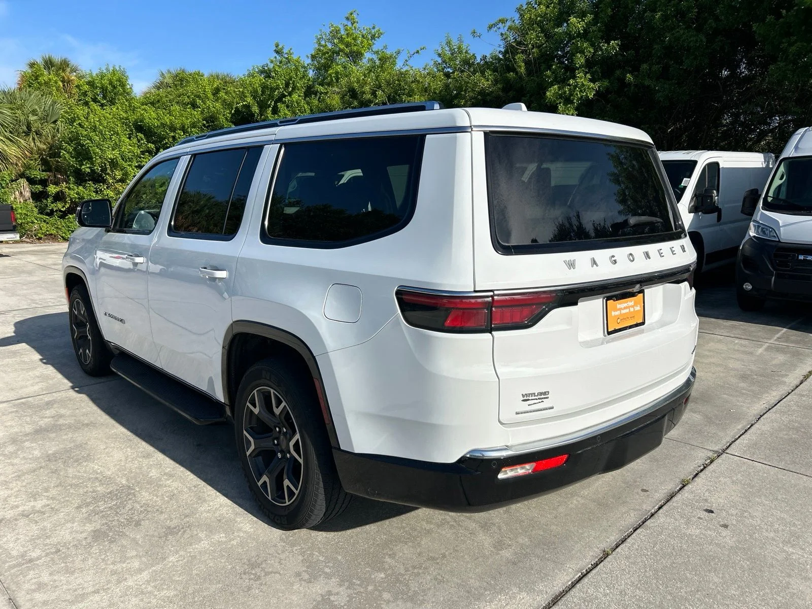 Used 2023 Bright White Clearcoat Jeep Series III image 3