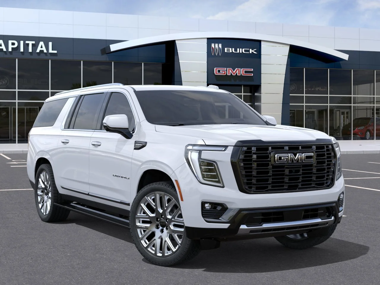 New 2026 Glacier White Tricoat GMC Denali Ultimate image 7