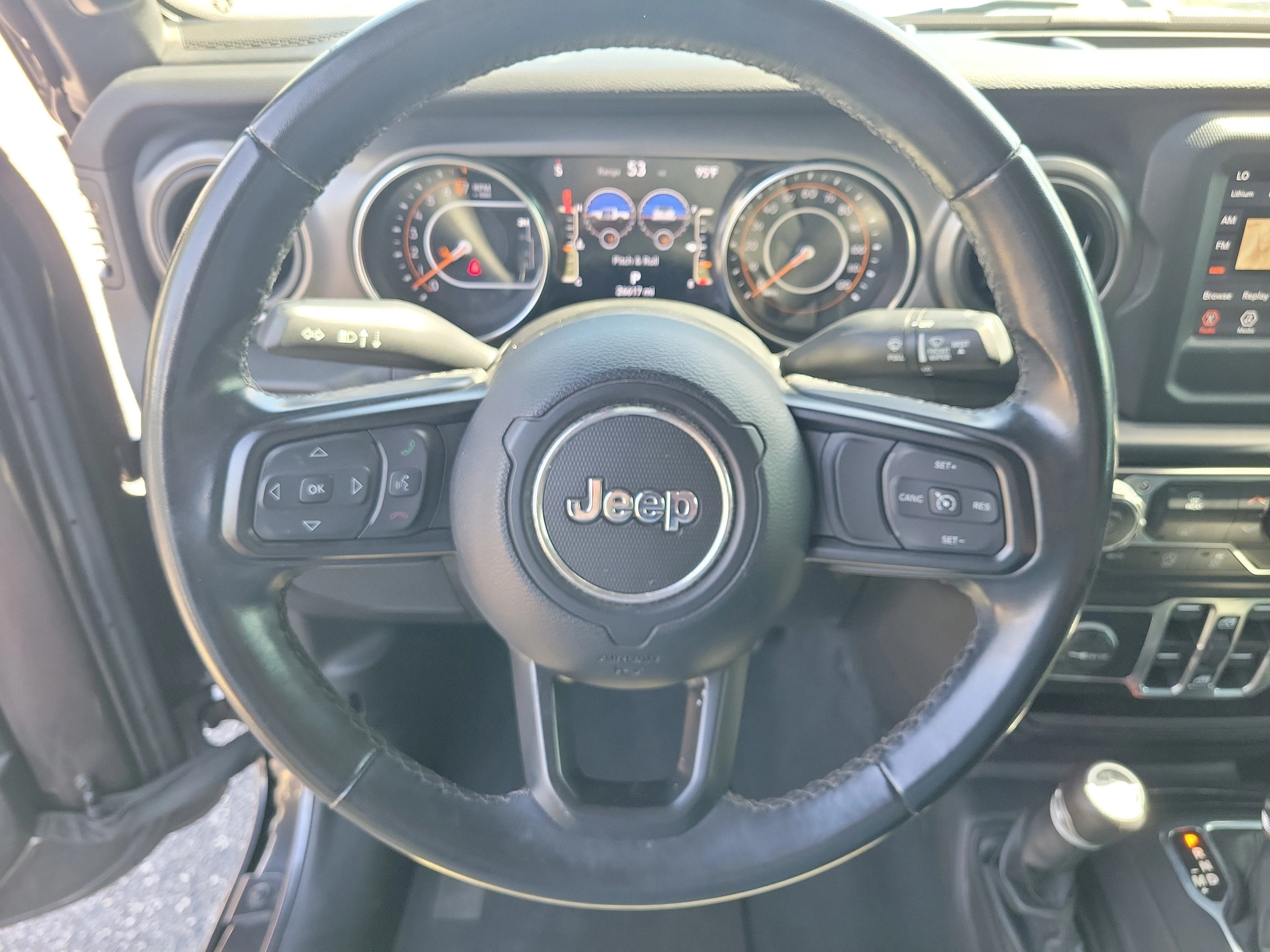 Used 2022 Granite Crystal Metallic Clearcoat Jeep Sport S image 23