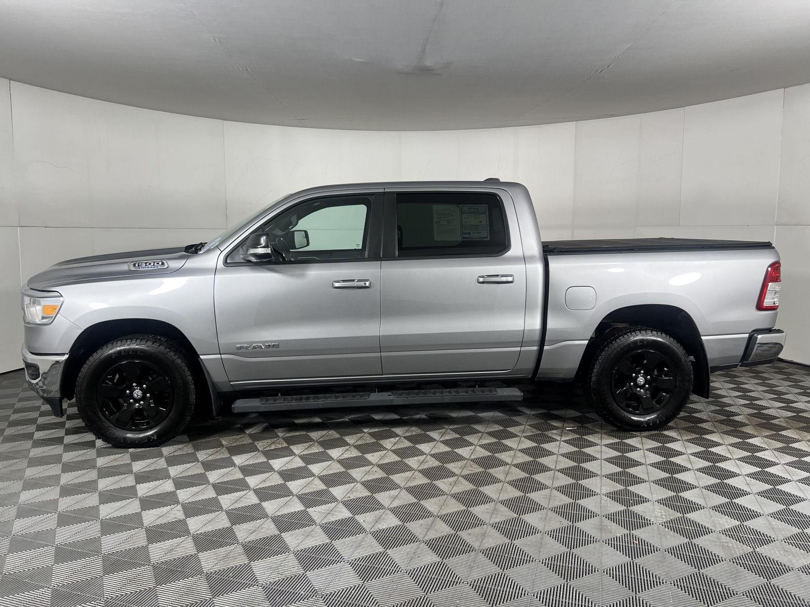 Used 2022 Billet Silver Metallic Clearcoat Ram Big Horn image 35