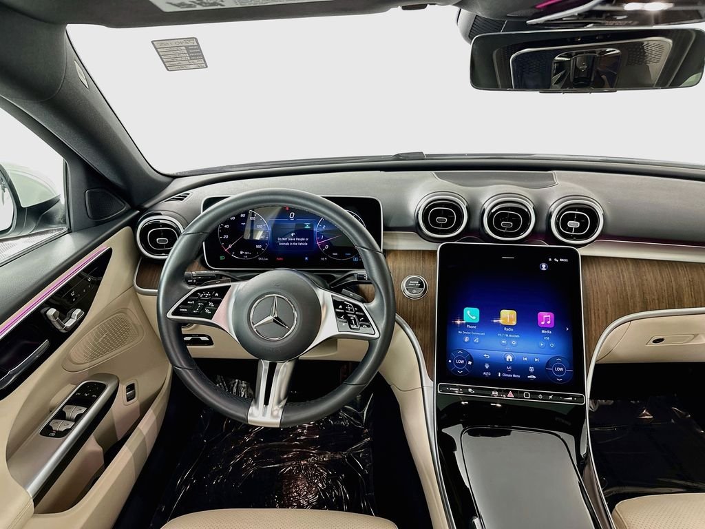 Certified Used 2025 White Mercedes-Benz C 300 image 21