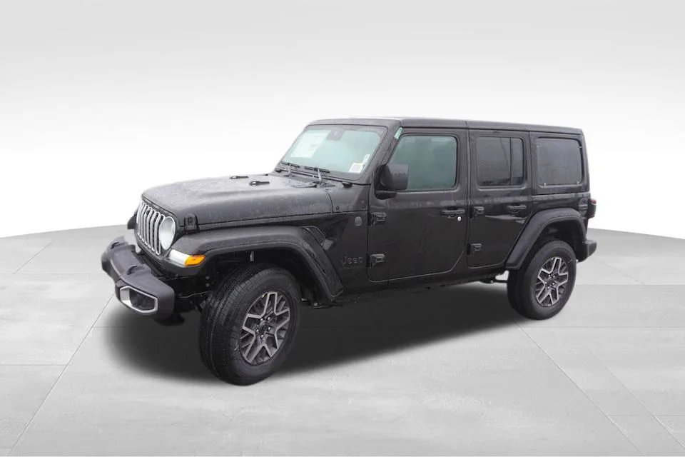 New 2025 Black Clear-Coat Exterior Paint Jeep Sahara image 7