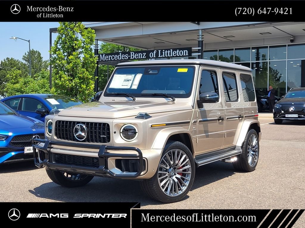 New 2026 MANUFAKTUR Desert Silver metallic Mercedes-Benz G 63 AMG® image 1