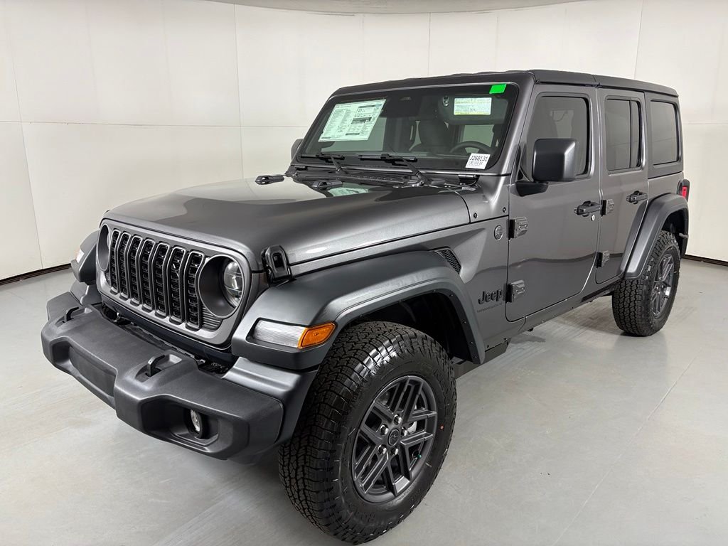 New 2026 Granite Crystal Metallic Clearcoat Jeep Sport S image 4