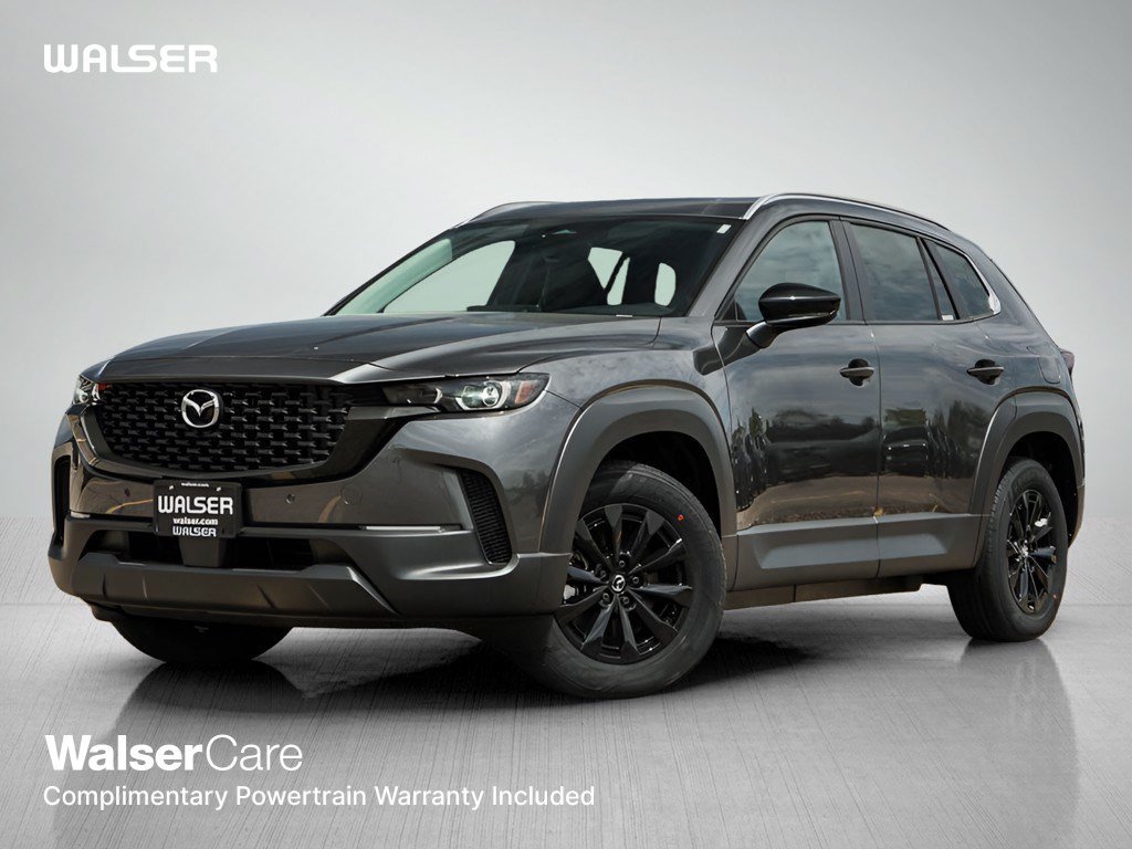 New 2026 Machine Gray Metallic Mazda Preferred AWD image 1