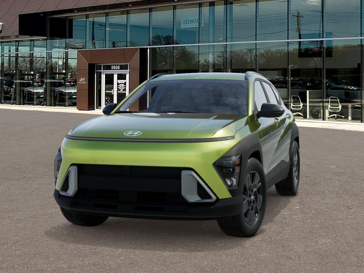 New 2027 Neoteric Yellow Hyundai SEL Sport AWD image 6